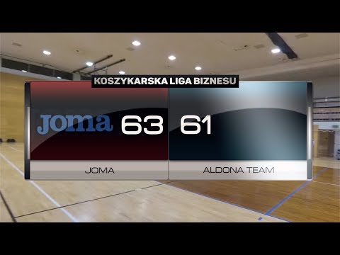 MS Sport - Joma vs Aldona Team - II kolejka - III Liga Warszawa - Koszykarska Liga Biznesu
