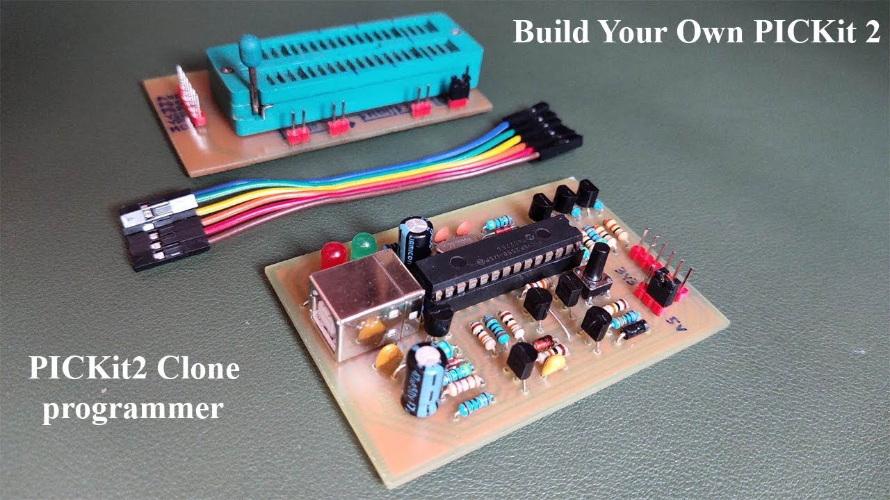 Build Your Own PICKit 2, USB PIC Programmer
