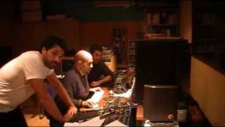 Ismael Santos - Trabajando con Jordi Cristau en Groove Estudios.