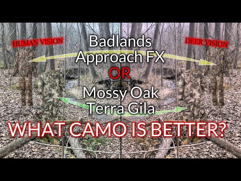 Badlands Approach FX / Mossy Oak Terra Gila with Deer Vision many environments