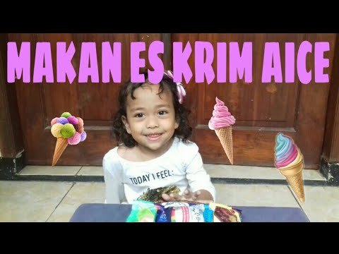 NYOBAIN ES KRIM AICE || with dede Afifah