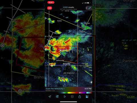 Tornado In Amarillo TX