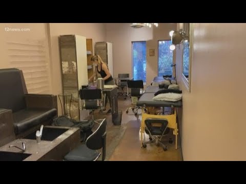 Barbershops, salons in Arizona can reopen starting...