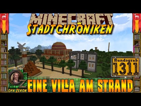 Minecraft #1311 -Stadtchroniken- Eine Villa am Strand [HD+Deutsch]
