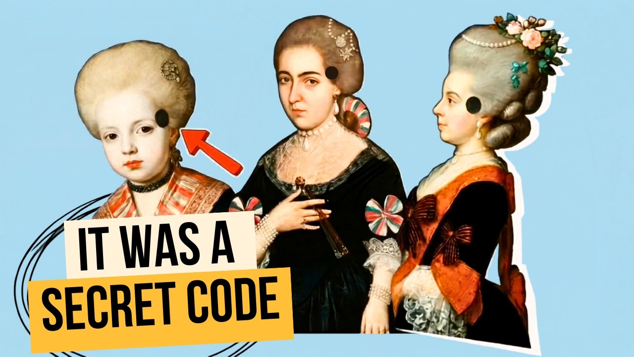Why Did Women Wear Giant Black Circles (Chiqueadores) on Their Faces | Strange History