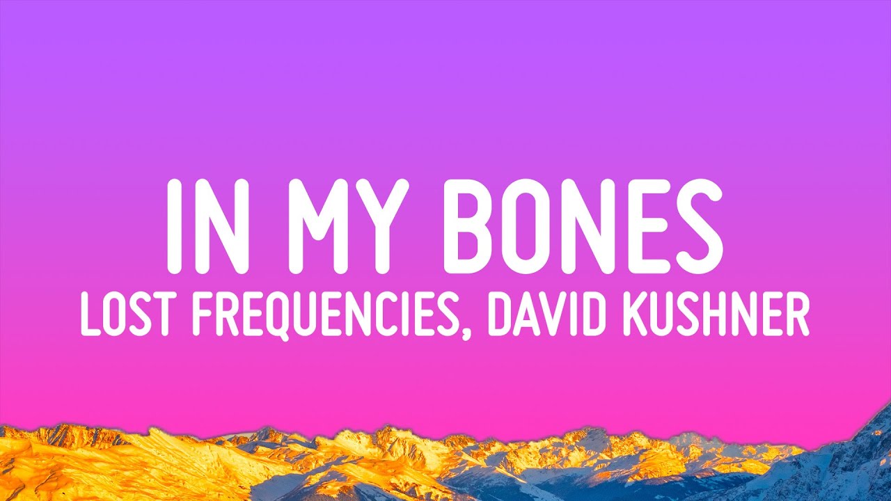 Lost Frequencies, David Kushner - In My Bones