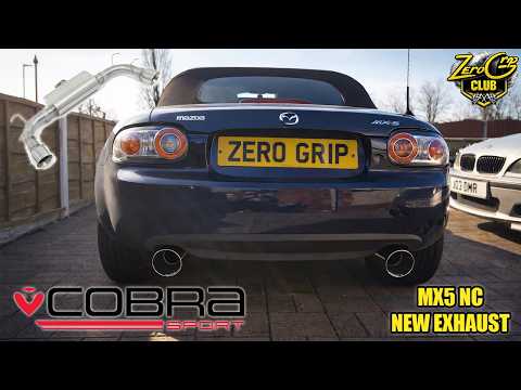 MY NEW MIATA MOD! Mazda MX-5 (NC) COBRA SPORT Louder Exhaust (FULL INSTALL WITH SOUND TEST)