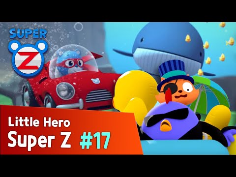 [Super Z] Little Hero Super Z Episode 17 l A Whale of an Escape