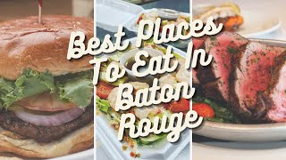 10 Great Places to Eat In Baton Rouge - Discovering The Best Local Food and Restaurants #shorts