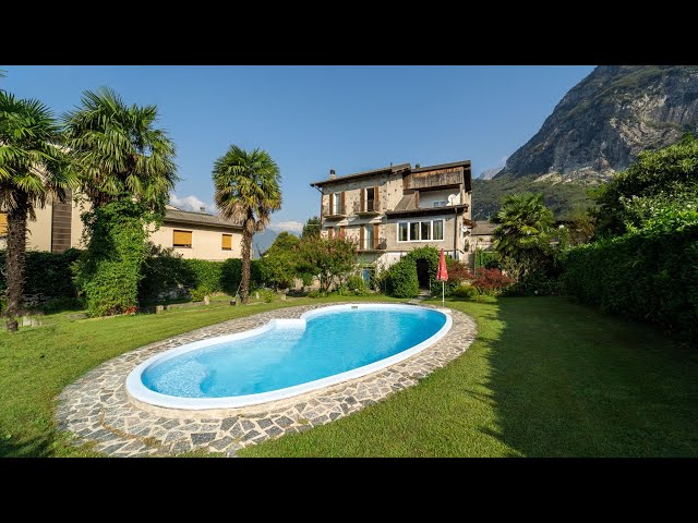 IN VALCHIAVENNA, CASA INDIPENDENTE CON GIARDINO E PISCINA