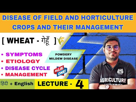 Diseases of Fleld and Horticultural Crops their Management syllabus analysis