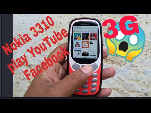 Nokia 3310 3g play YouTube Facebook 2019