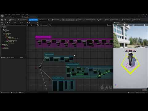 UE5 bike control rig