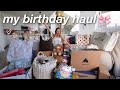 My HUGE 22nd Birthday Haul Money Bags Shoes More