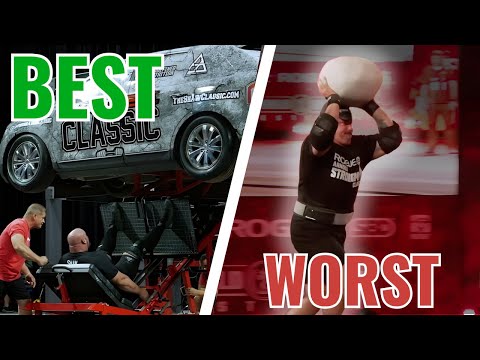 The BEST and the WORST Strongman Events