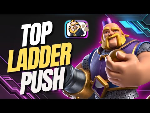 LET'S CONTINUE WITH THE PUSH INTO THE TOP 1000 LADDER! CLASH ROYALE ITA