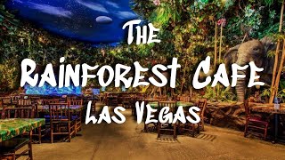 The Rainforest Cafe in Las Vegas || Indoor Thunderstorms and Jungle Vines