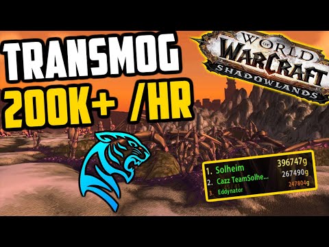 200k+ Gold per Hour Transmog Farming in Silithus!