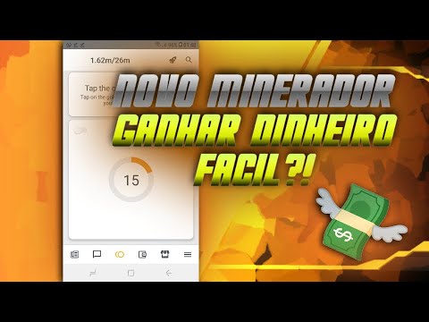 NOVO MINERADOR MOVEL!!!GANHAR DINHEIRO?! #proff
