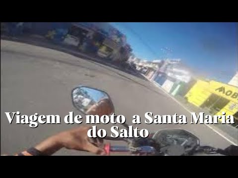 Motovlog saindo de Almenara MG com destino a Santa Maria do Salto 