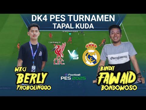 BERLY VS FAWAID // DK4 turnamen PES PS3