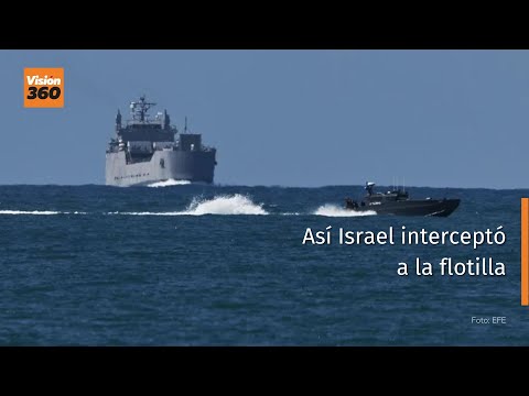 Así Israel interceptó a la flotilla