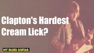 Eric Clapton&#39;s 3rd lick in the live &#39;Sitting On Top Of The World&#39; :: Cream 1968