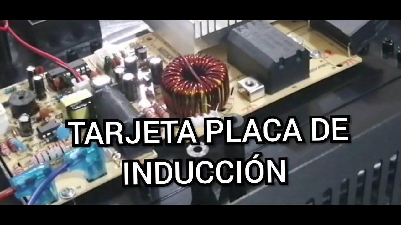 REPARACION COCINA O PLACA DE INDUCCION FALLA CONDENSADOR