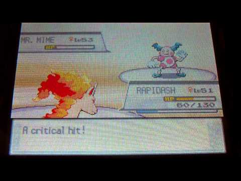 Pokemon Soul Silver Walkthrough-72 psychic medium:sabrina