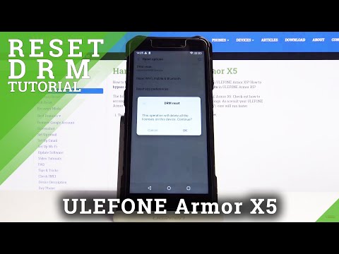 How to Reset DRM in ULEFONE Armor X5 – Remove DRM Licences