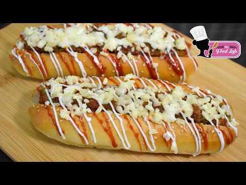 Veg Hot Dog Recipe in Marathi | व्हेज हॉट डॉग | Homemade Hot Dog Recipe