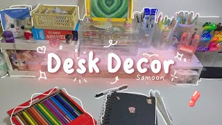 DESK DECOR 🌻|| Decor Bàn Học Cùng Mình!! | Samoon