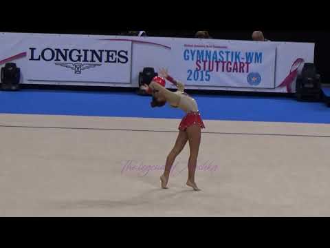Lucia CASTIGLIONI (SMR) ball - 2015 Stuttgart worlds Qualifs
