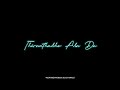 Sahana Saral Thoovutho Whatsapp Status Black Screen