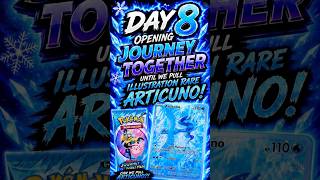❄️ Day 8: Will We FINALLY Pull Articuno?! 😱🎴 #pokemon #journeytogether #shorts