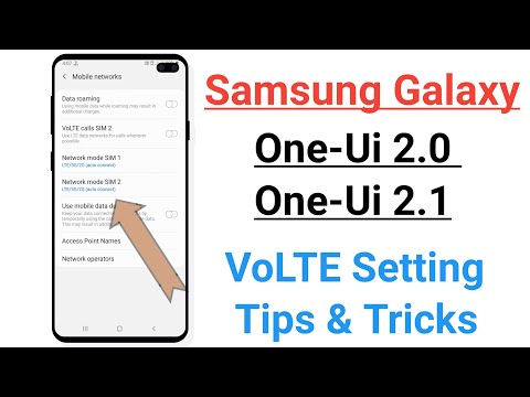 Samsung Galaxy One-Ui 2.1 And One-Ui 2.0 VoLTE Hidden Tips And Tricks (English)