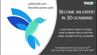Become an Expert in 3D-scanning (6am GMT)