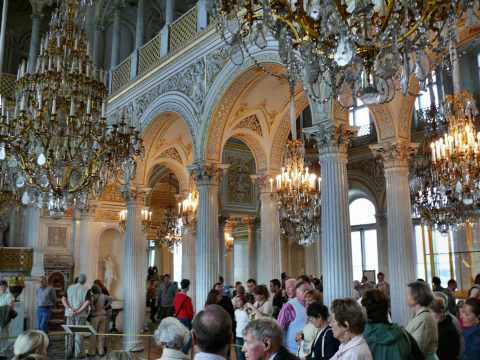 Die "Eremitage" in St. Petersburg