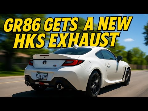 The GR86 Sounds INSANE Now!! (HKS Exhaust Install)