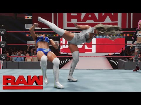 WWE 2K19 RAW Liv Morgan vs Maryse vs Peyton Royce MITB Qualifying Match: May 6, 2019