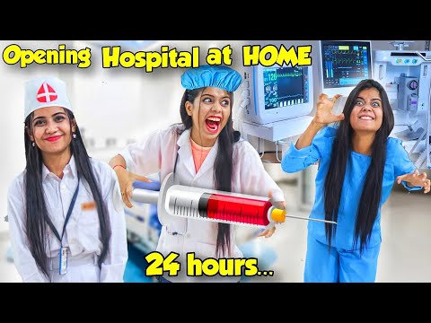 Living like a Doctor for 24 hours!! *pagal Nurse aur Patient* 🤣