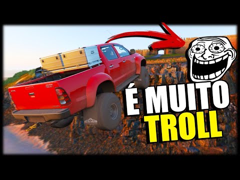 CORRIDA MUITO TROLL e o CARRO NÃO AJUDA - Forza Horizon 4 online