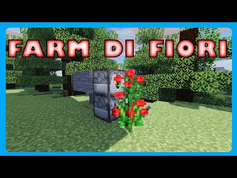 Minecraft: Come fare una FARM di FIORI