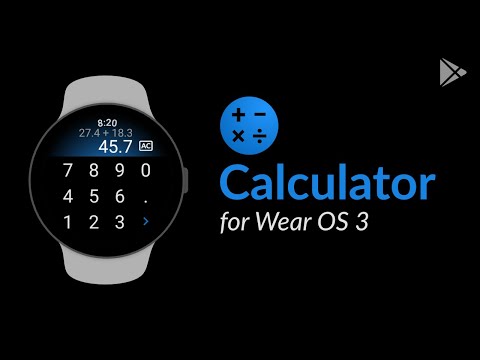 Calculator for Wear OS