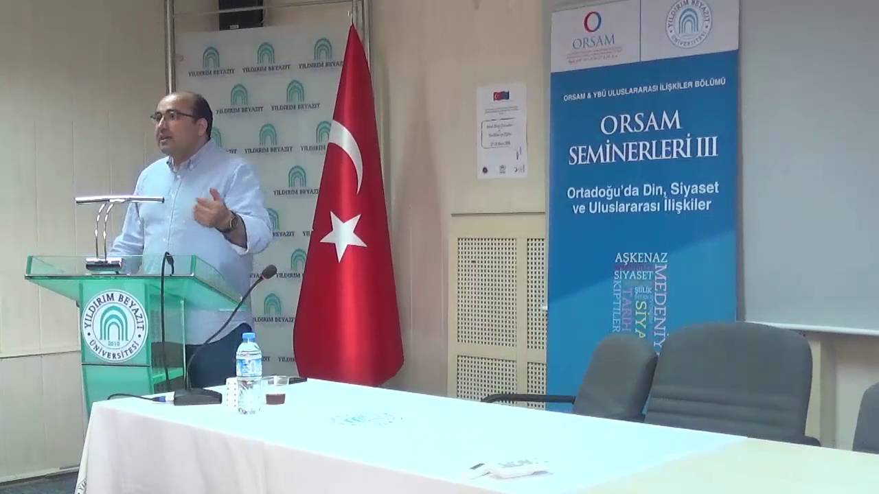 Doç. Dr. Mehmet Şahin, Ortadoğu’da Din, Siyaset ve Uluslararası İlişkiler Seminerleri III