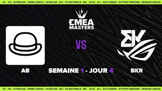 EMEA Masters Summer 2023 - Group D4 - AB vs BKR