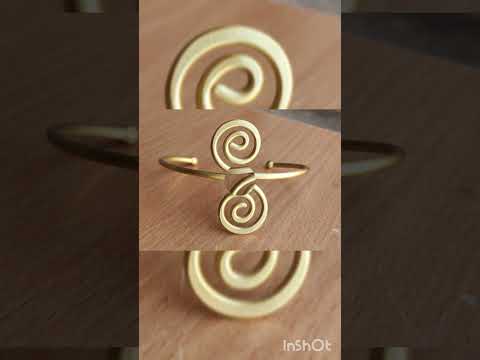 Handcrafted Multi-Layered Brass Wrist Cuff