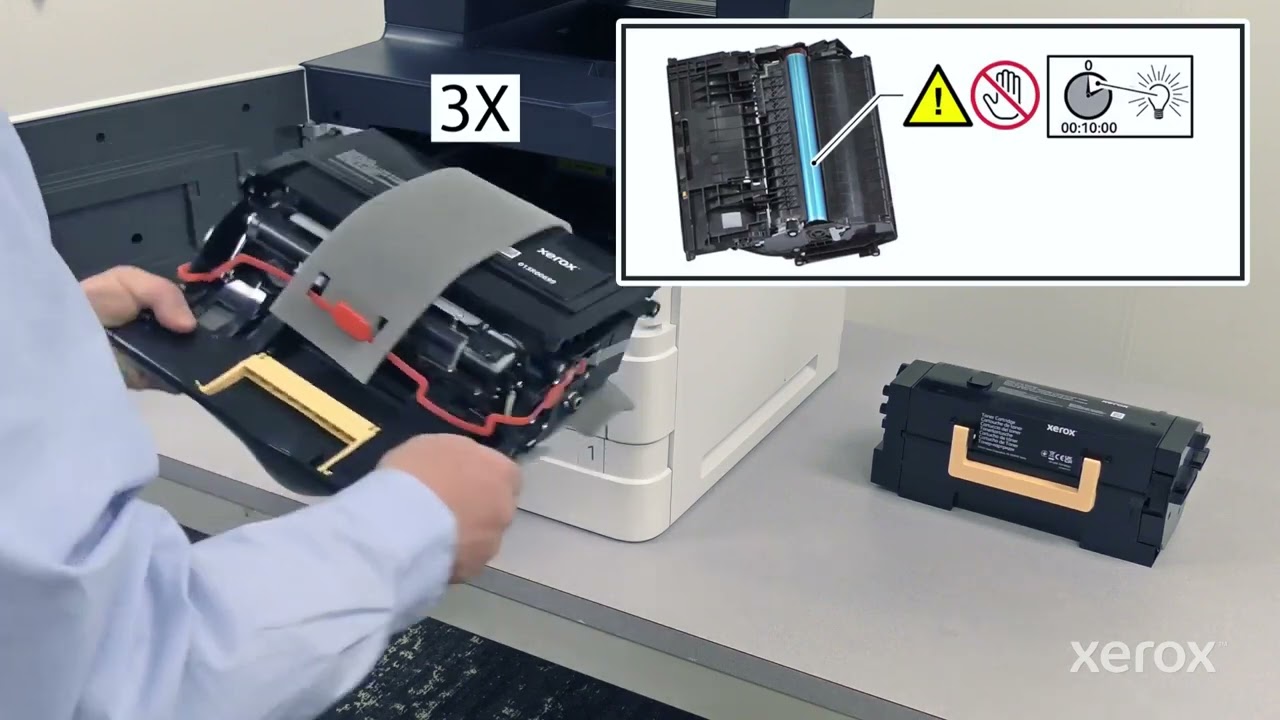 Xerox® VersaLink® B625 Multifunction Printer Unbox and Assemble