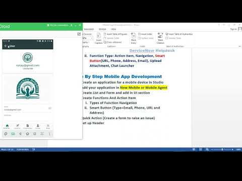 Mobile App Development in ServiceNow - YouTube