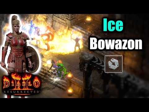 The Ice Bowazon - Freezing Arrow shattering everything  - Diablo 2 Resurrected